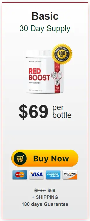 Red Boost 1 bottle order